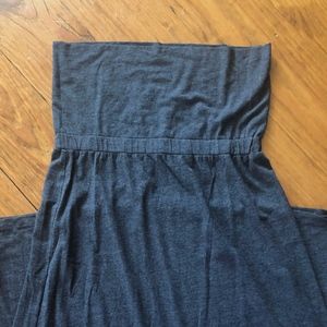 Splendid Dresses - Splendid Dark Gray Strapless Maxi Dress M Splendid Dresses - Splendid Dark Gray Strapless Maxi Dress M